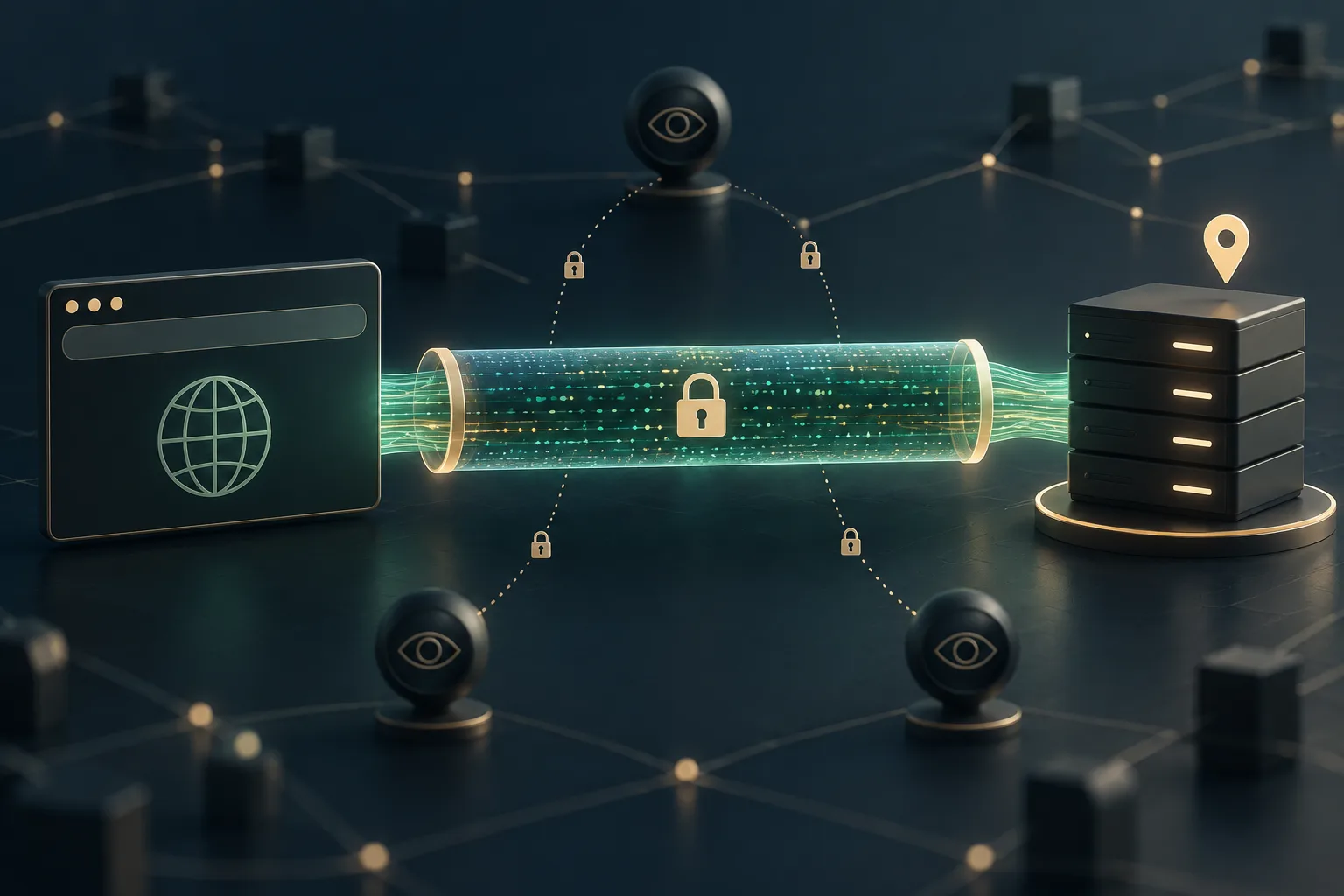 DNS over HTTPS: What It Hides—and What It Does Not